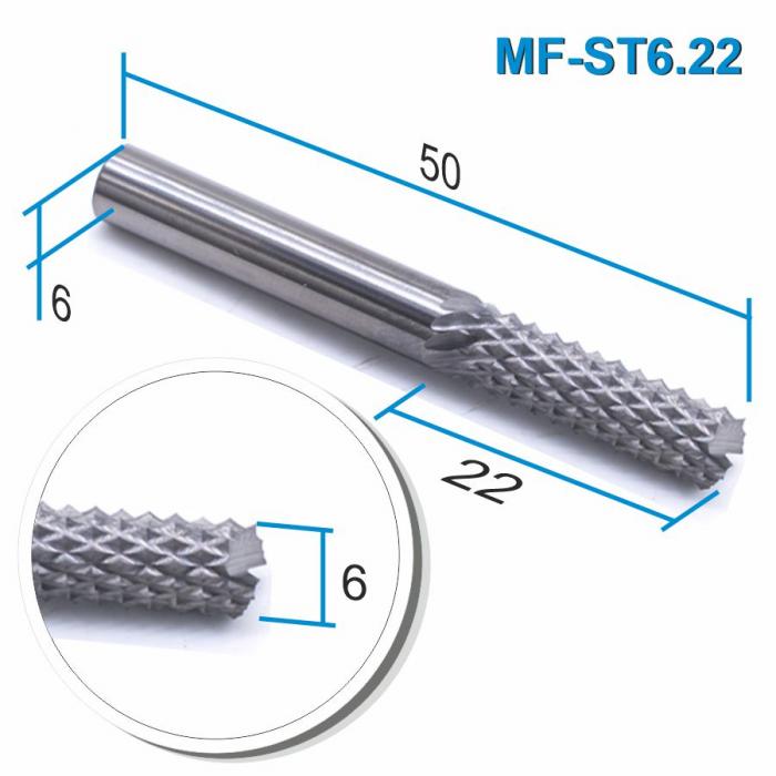 Фреза рашпильная кукуруза Mnogofrez MF-ST6.22