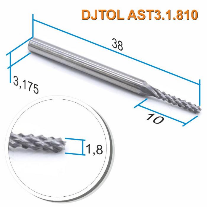 Фреза рашпильная кукуруза DJTOL AST3.1.810