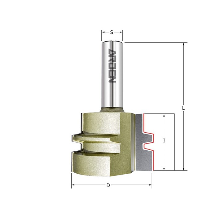Фреза ARDEN сращивания 15-30 мм (Щит) 608211