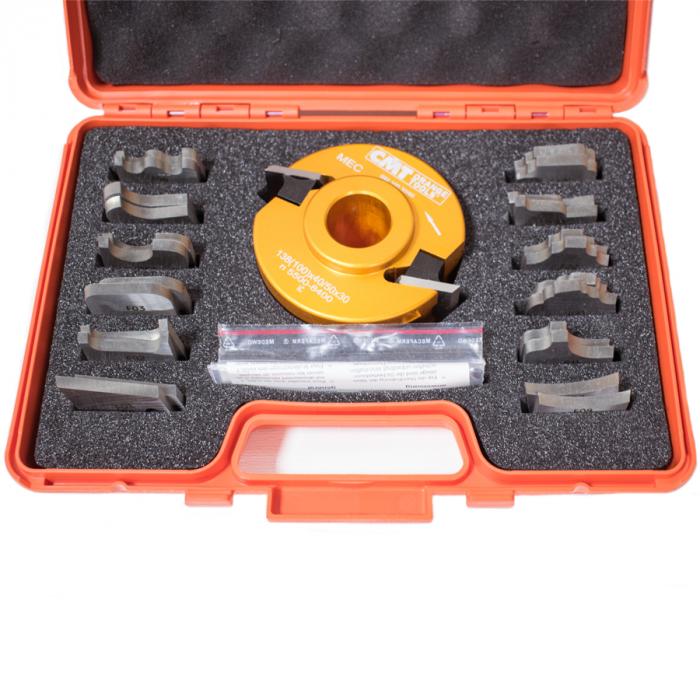 Набор фрезы и ножей 13-ти профилей 692.013.09