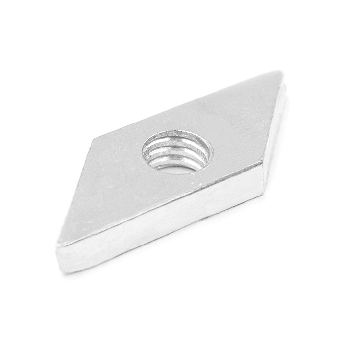 Ромб-гайка М6, паз 10