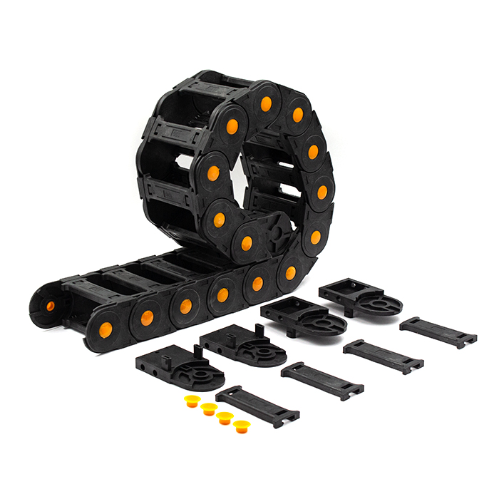 Кабель-канал гибкий TP45x100 R100 (с держателями)