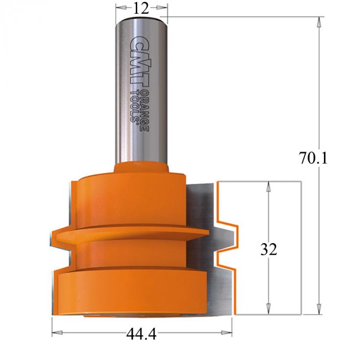 Фреза CMT сращивания для клеевых соединений 955.501.11