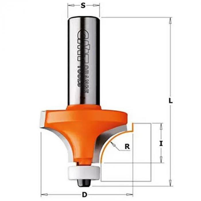Фрез CMT радиусная по камню 980.504.11