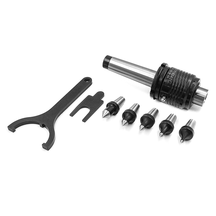 SC-65-H-4A Центр вращающийся со сменными вставками с отжимной гайкой