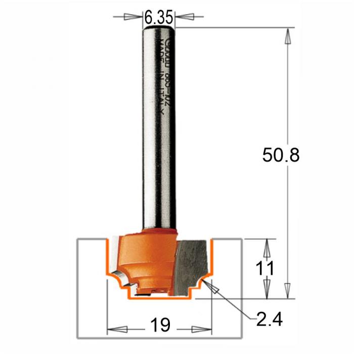 Фреза CMT псевдофиленка 865.102.11