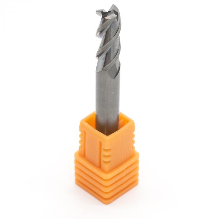 Фреза спиральная трёхзаходная по цветным металлам MF-AL3LX06