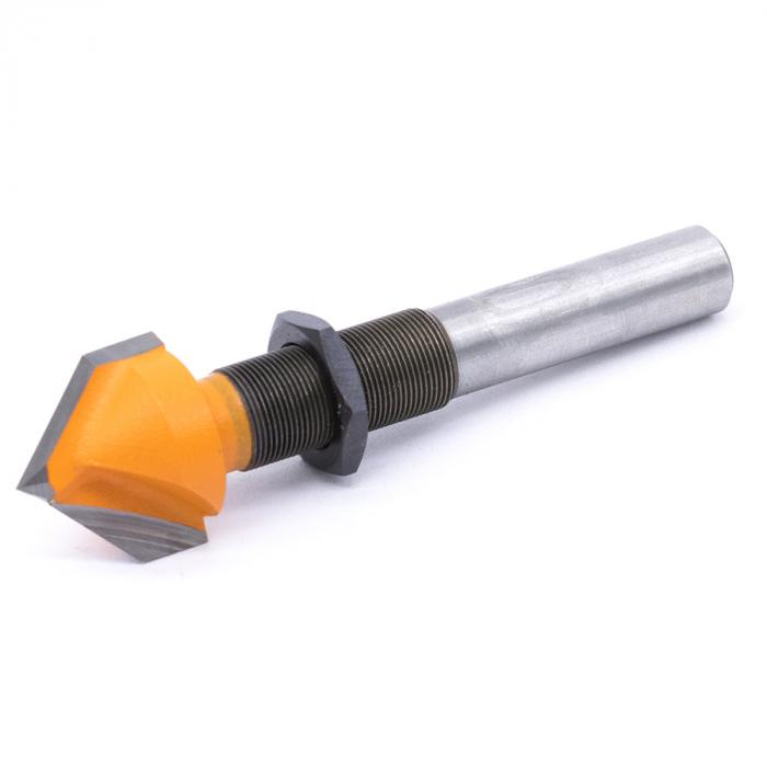 фреза CMT концевая для гравировки по шаблонам RCS-CUT8 без подшипника