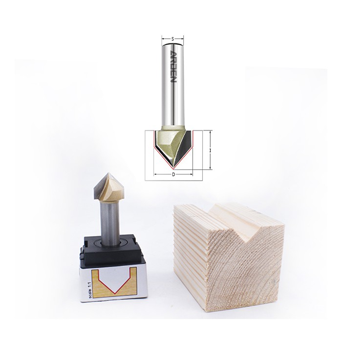 Фреза ARDEN пазовая (V-образная) с углом 90 гр. 200281