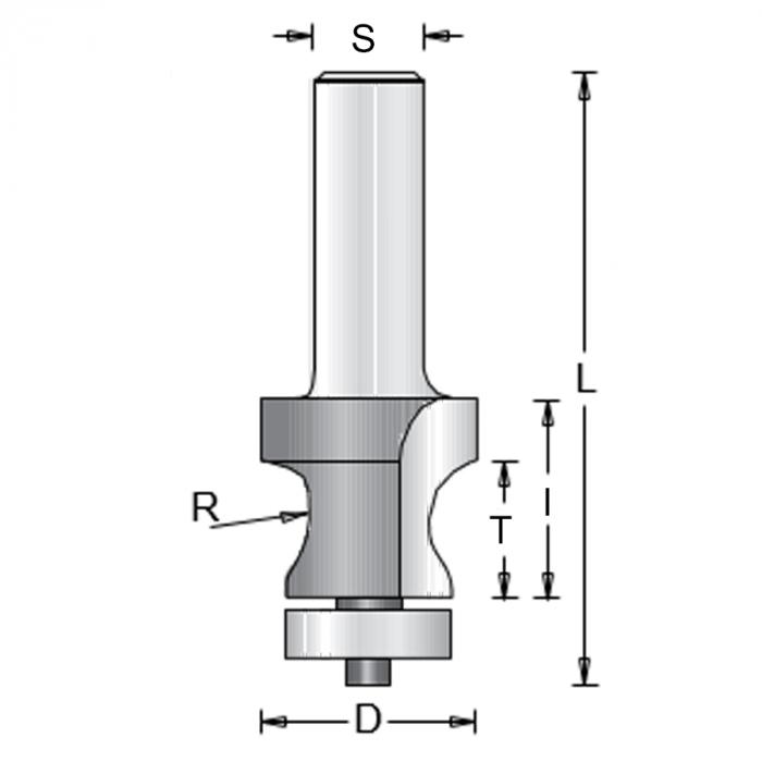 Фреза Dimar профильная вертикальная 1550029