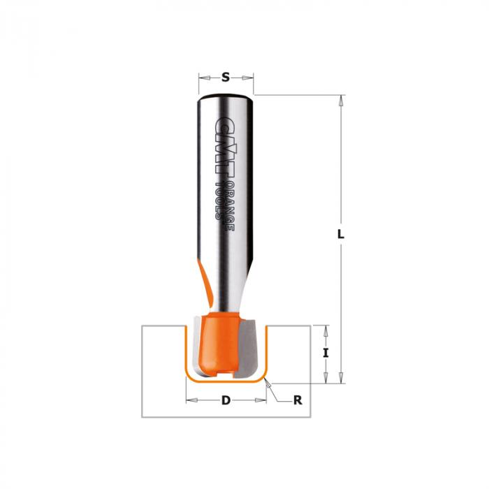 Фреза CMT профильная по камню 981.511.11