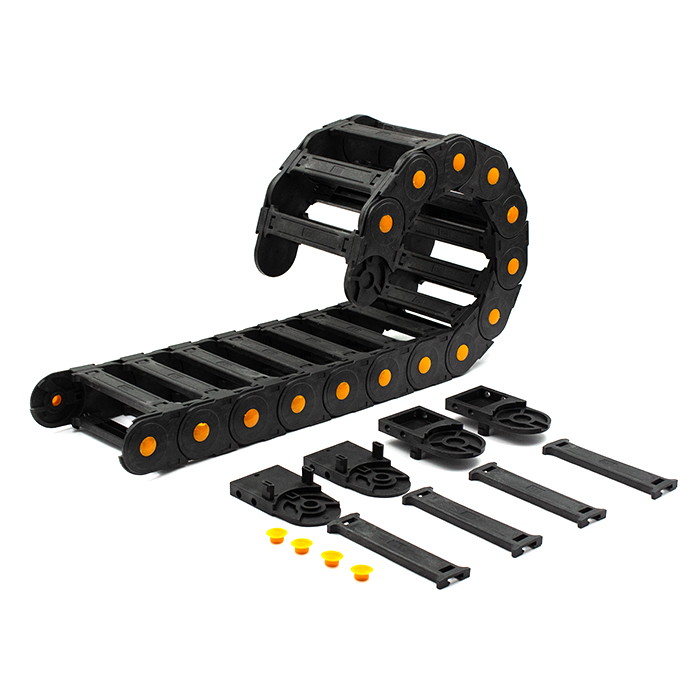 Кабель-канал гибкий TP45x150 R125 (с держателями)