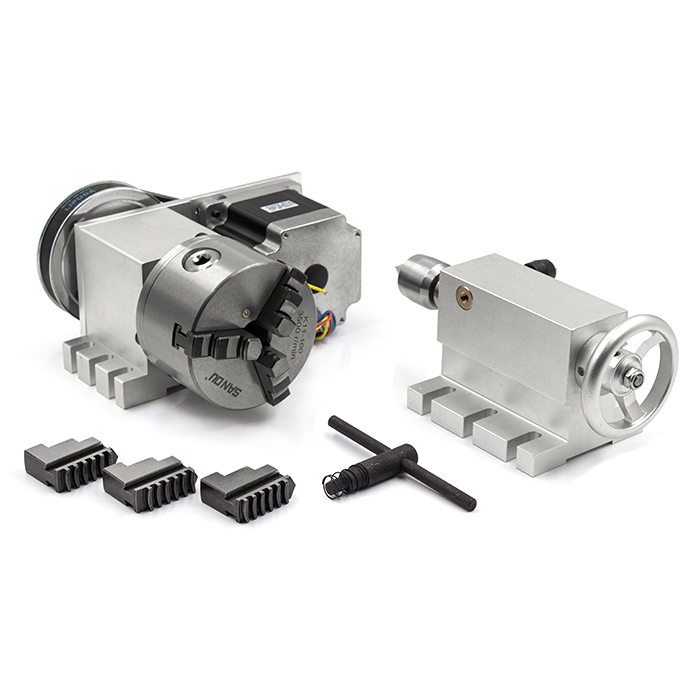 4я ось 100мм патрон 3кл. 86HS82-4504A (5M-3-100B+rear holder)