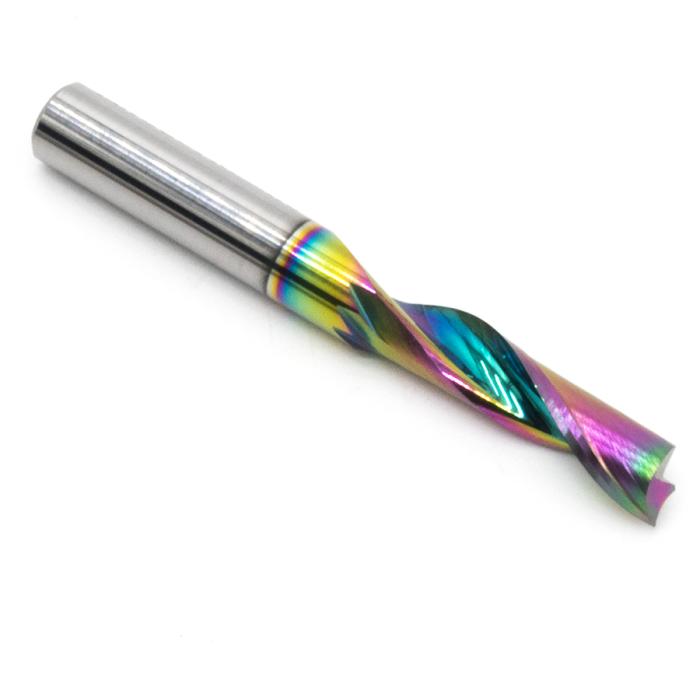 Фреза спиральная однозаходная по цветному металлу Mnogofrez MF-AL1LX6.22 HSS