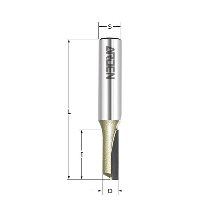 Фреза ARDEN пазовая с одним режущим ножом 101851