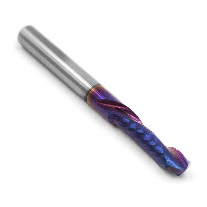 Фреза компрессионная однозаходная MF1FLX4.17-BNC с нано-синим покрытием