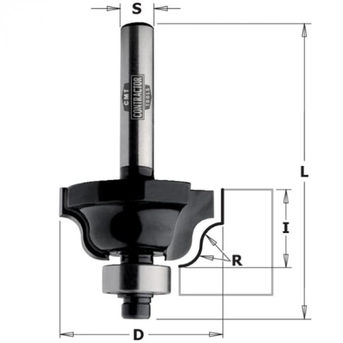 Фреза CMT Contractor S-образный профиль K940-286