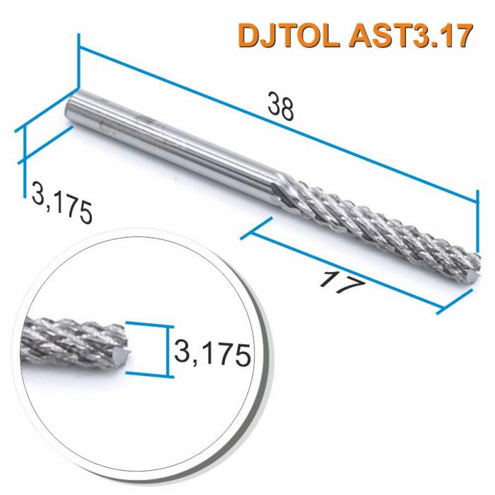 Фреза рашпильная кукуруза DJTOL AST3.17