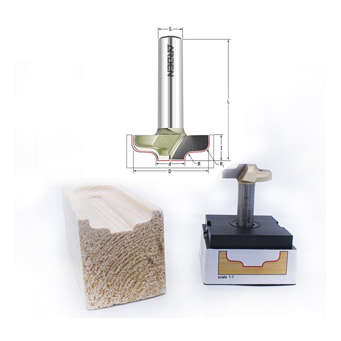 Фреза ARDEN филёночная 416251