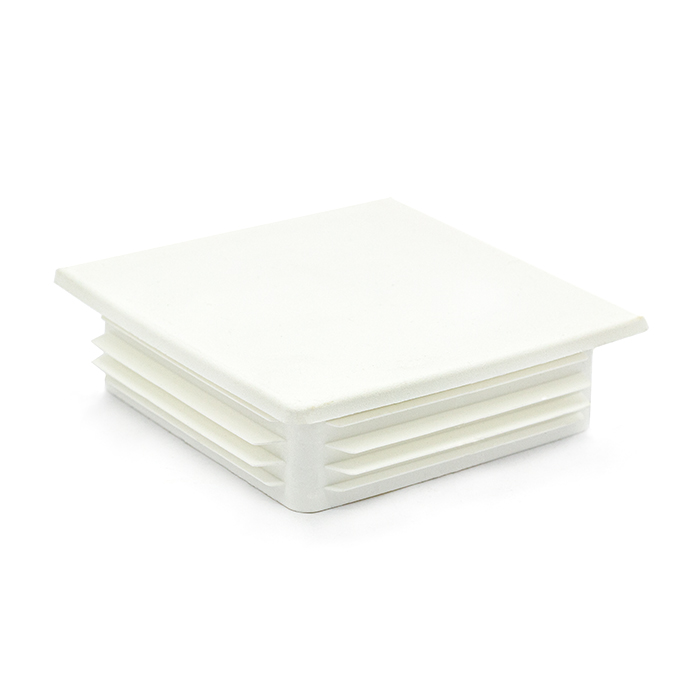 Заглушка пластиковая квадратная 120х120 (белая)