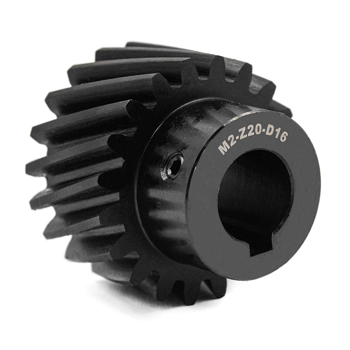 Шестерня косозубая M2-Z20-D16