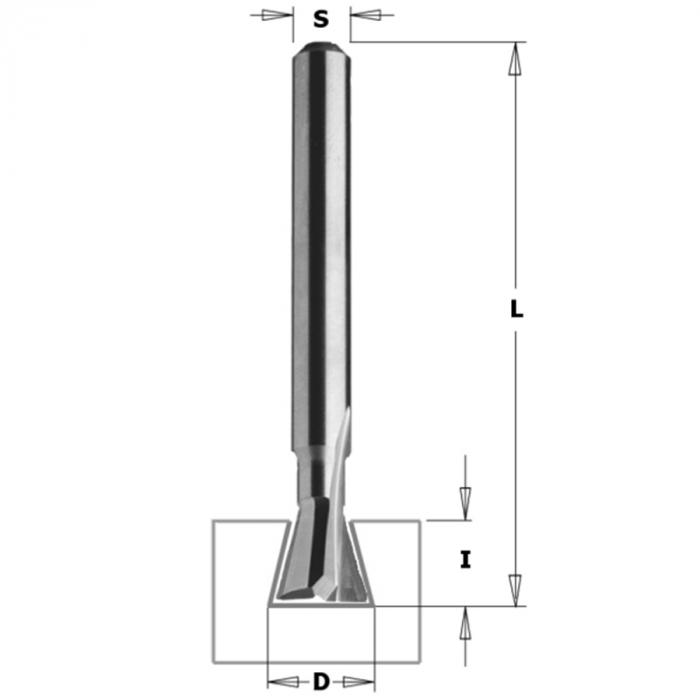 Фреза CMT PRO ласточкин хвост 718.0806
