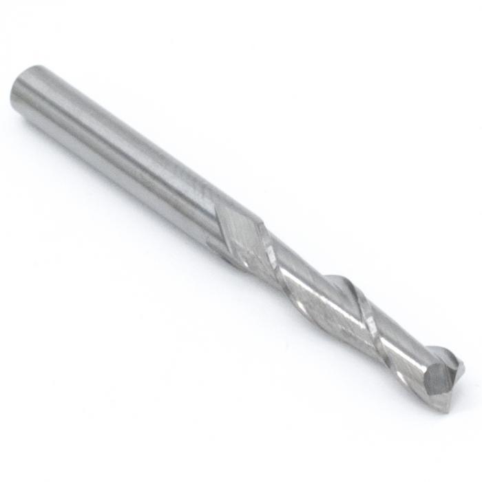 Фреза спиральная двухзаходная стружка вверх MF2LX3.17