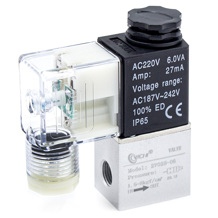 Пневмоклапан 2v025-06 AC220V