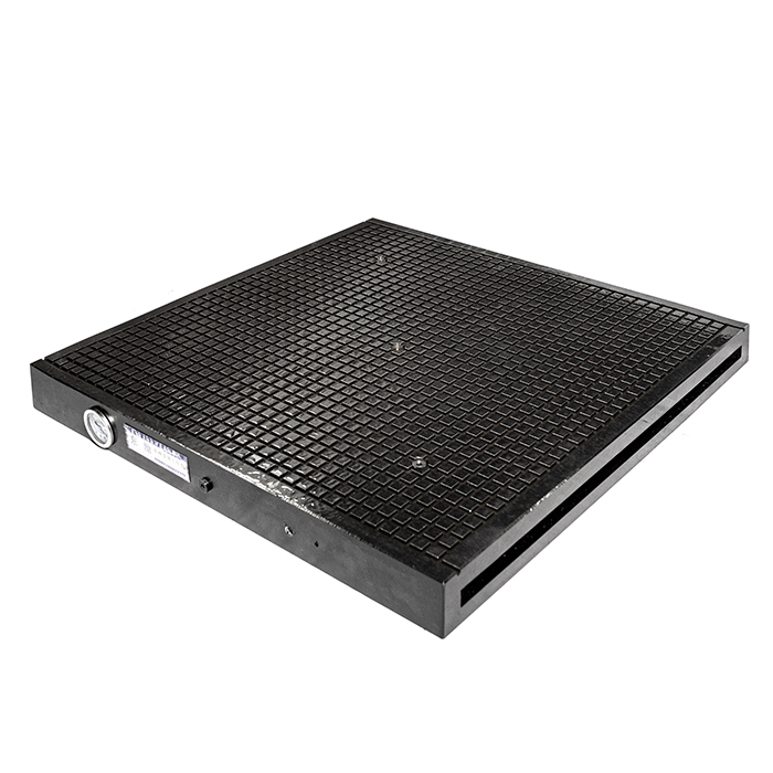 Вакуумный стол с вакуумметром 600x600 (чугунный)