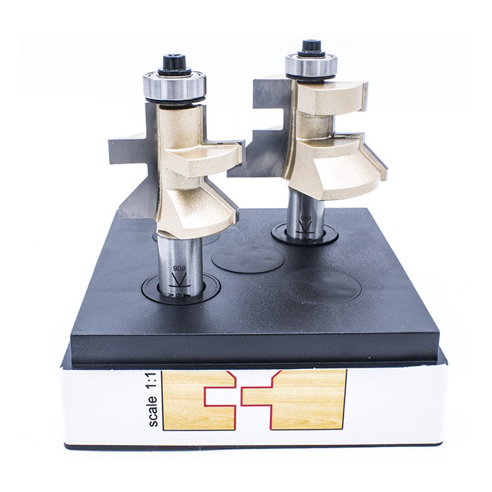 Набор концевых пазо-шиповых фрез ARDEN 2 шт для вагонки 611201