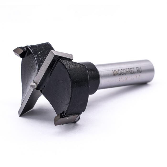 Сверло присадочное чашечное по дереву Mnogofrez FT120119R