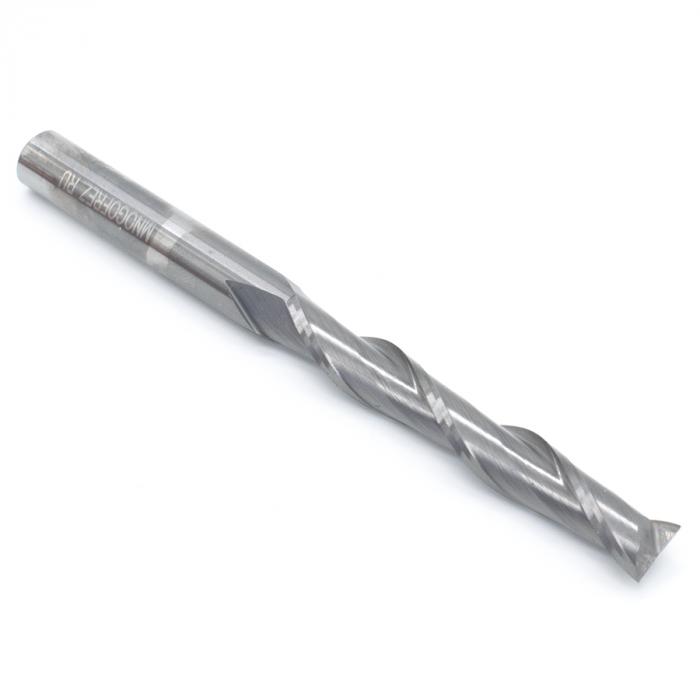 Фреза спиральная двухзаходная стружка вверх MF2LX8.55