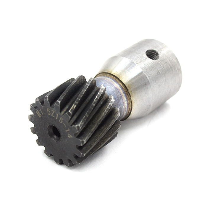 Шестерня M1.5-15-14mm косозубая