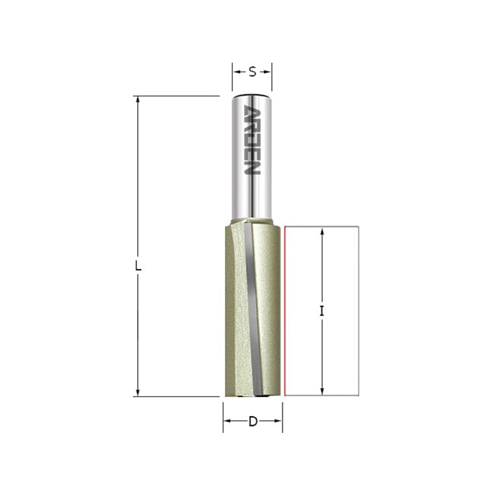 Фреза ARDEN пазовая с наклонными лезвиями 110259A
