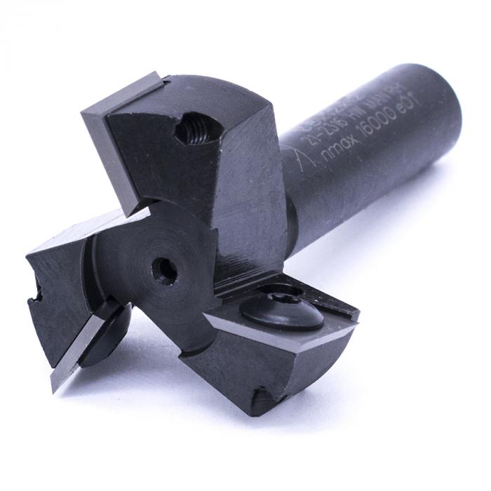 Фреза CMT фуговальная со сменными ножами HM Z3 663.003.11