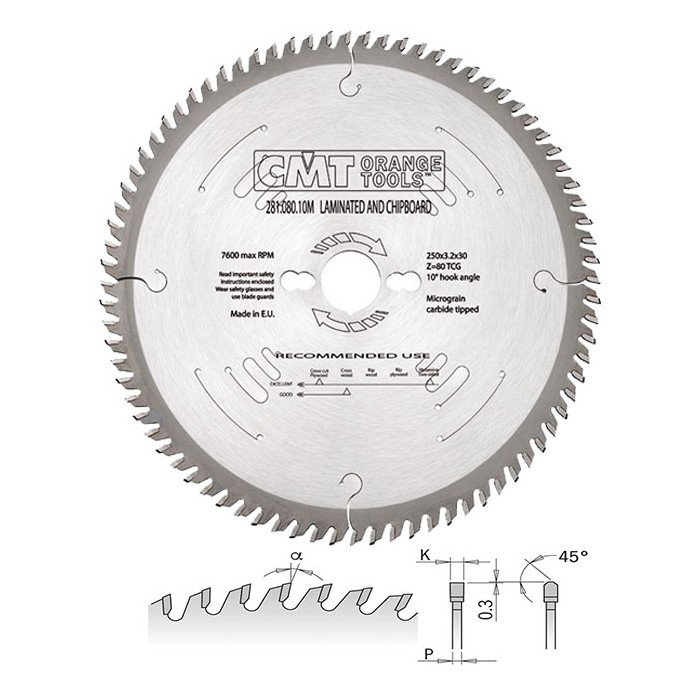 Пильный диск CMT по ЛДСП 281.096.12M
