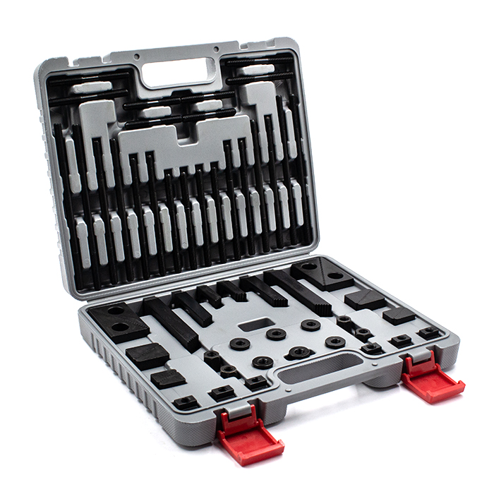 Прижимы фрезерные в кейсе (М10, паз 12 мм)