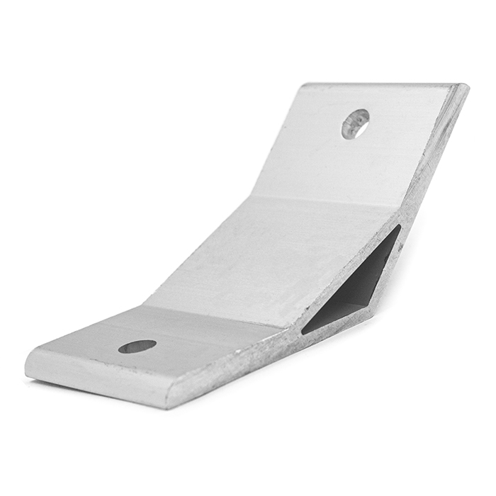 Угловой алюминиевый соединитель 135⁰ 60х60х52, паз 10 (тип 4545)