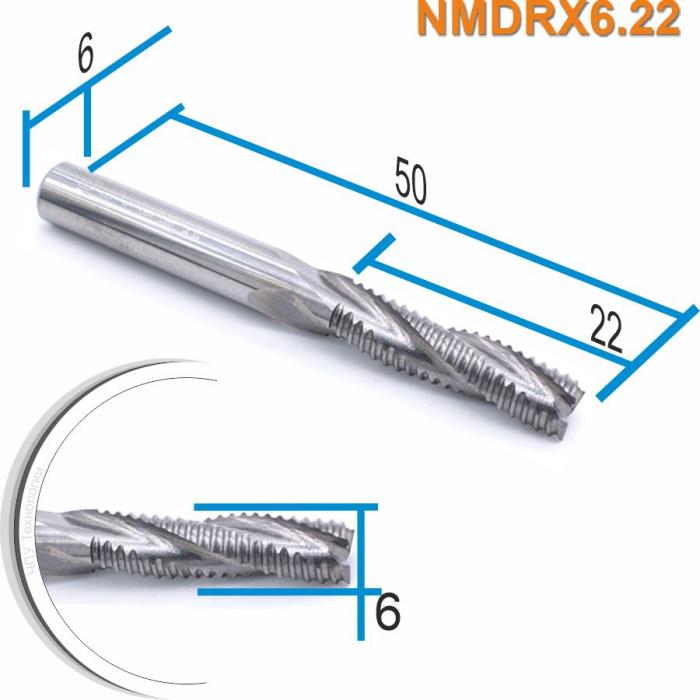 Фреза трехзаходная со стружколомом DJTOL NMDRX622