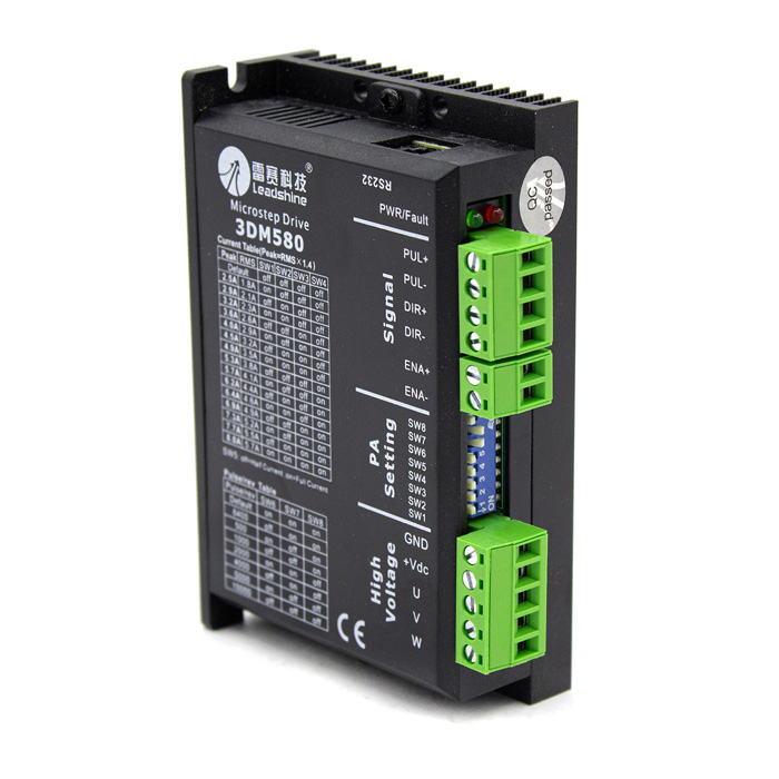 Одноканальный драйвер для 3-х фазных ШД 3DM580