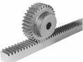 Рейки прямозубые и шестерни