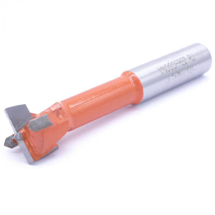 Сверло присадочное чашечное по дереву Mnogofrez FT120202L