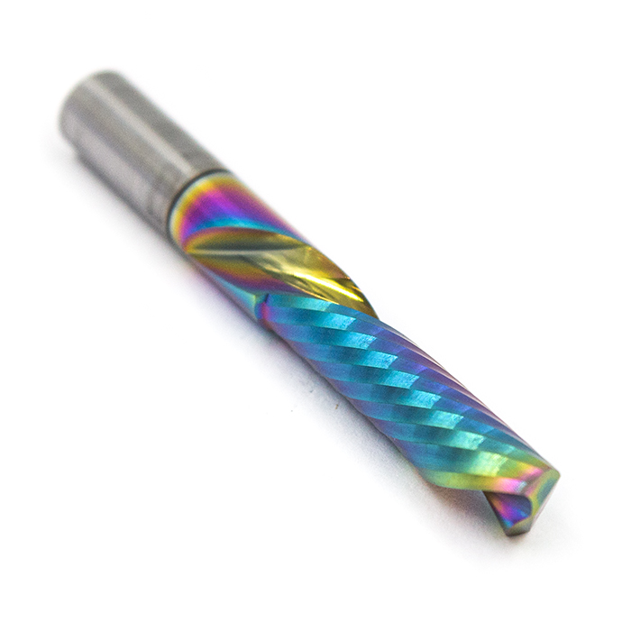 Фреза спиральная однозаходная стружка вниз MF1LXD6.25-DLC