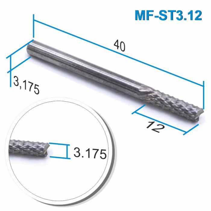 Фреза рашпильная кукуруза Mnogofrez MF-ST3.12